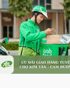 Ưu đãi giao hàng tuyến chợ Kim Tân – Cam Đường