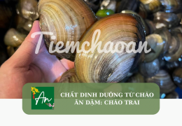 Chất dinh dưỡng từ cháo ăn dặm: Cháo trai