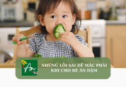 Những lỗi sai dễ mắc phải khi cho bé ăn dặm