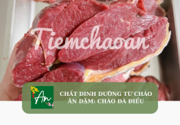 Chất dinh dưỡng từ cháo ăn dặm: Cháo đà điểu