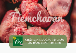 Chất dinh dưỡng từ cháo ăn dặm: Cháo tim heo