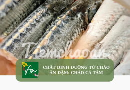 Chất dinh dưỡng từ cháo ăn dặm: Cháo cá tầm