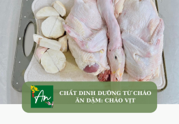 Chất dinh dưỡng từ cháo ăn dặm: Cháo vịt