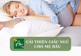 Cải thiện giấc ngủ cho mẹ bầu