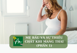 Mẹ bầu và sự thiếu chất khi mang thai (Phần 1)
