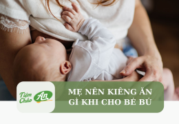 Mẹ nên kiêng ăn gì khi cho bé bú