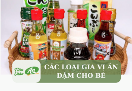 Các loại gia vị ăn dặm cho bé