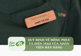 Quy định về đồng phục và diện mạo của nhân viên bán hàng