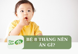 Bé 8 tháng nên ăn gì?