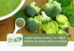 Chất dinh dưỡng từ thực phẩm ăn dặm: Súp lơ xanh