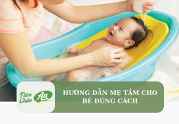 Hướng dẫn mẹ tắm cho bé đúng cách