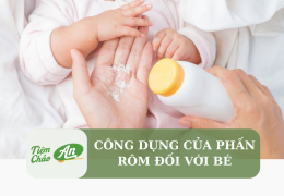Công dụng của phấn rôm đối với bé